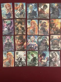 RARE!!!! One Piece CCG Lot of 20 Foil Cards One Piece NM Lot - Image 2