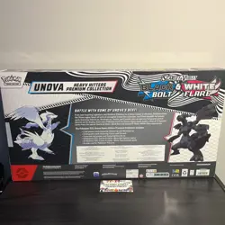Pokemon Sealed Black Bolt White Flare UNOVA Heavy Hitters Premium Card 12 Packs - Image 3