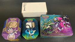 Pokemon Card, Sleeve, & Tin Lot - RARE Large Mixed Lot - Trading Card Game Set! - Image 1