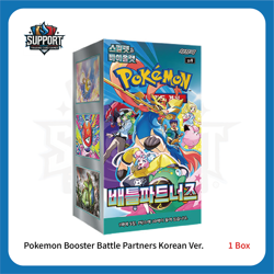 Pokemon Card Game Scarlet&Violet Battle Partners Booster Box sv9 Korean Version - Image 1