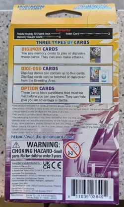 Digimon The Card Game PARALLEL WORLD TACTICIAN STARTER DECK ST-10 New 811039036492 - Image 2