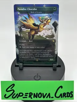 Paradise Chocobo - Birds of Paradise (Borderless) P Commander: FINAL FANTASY 483 - Image 1