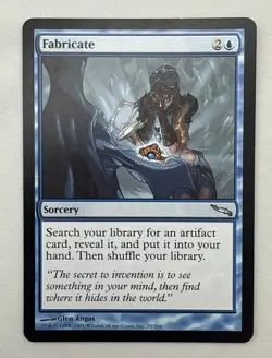 Fabricate x1 MTG Mirrodin 1x Magic Good Moderate Play - Image 1