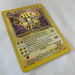 1999 Pokemon, Fossil, Holo 26/62 Magneton, Rare - Image 3