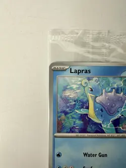 Pokemon Scarlet & Violet Stellar Crown Seven Eleven Promo Lapras 711 7-11 7/11 - Image 2