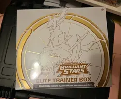 Pokemon TCG Sword & Shield Brilliant Stars Elite Trainer Box - 8 Packs (85012) 820650850127 - Image 1