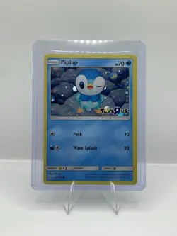 Pokemon Piplup 32/156 Sun & Moon Toys R Us Promo Holo NM-M - Image 1