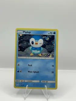 Pokemon Piplup 32/156 Sun & Moon Toys R Us Promo Holo NM-M - Image 2