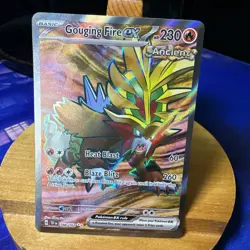 NM-Mint Gouging Fire ex - 188/162 - Ultra Rare Pokemon Temporal Forces - Image 1