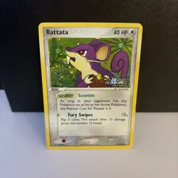 Rattata Team Rocket Returns 71/109 Reverse Holo Stamped Pokemon TCG Vintage NM - Image 1