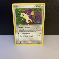 Rattata Team Rocket Returns 71/109 Reverse Holo Stamped Pokemon TCG Vintage NM - Image 2