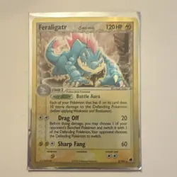 Pokemon Feraligatr EX Dragon Frontiers Delta Species 2/101 Holo Rare 2006 120 HP - Image 1