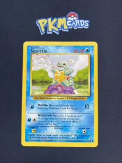 Pokemon TCG Squirtle Base Set 63/102 Regular LP. - Image 1