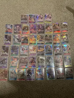 One Piece TCG- SR Lot- 44 Total From Mixed Sets - Image 1