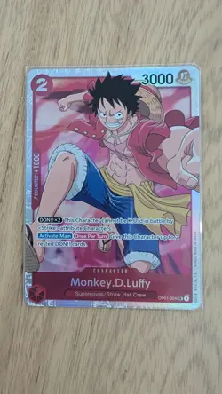 Monkey.D.Luffy (024) OP01-024 One Piece Romance Dawn Super Rare Near Mint - Image 1
