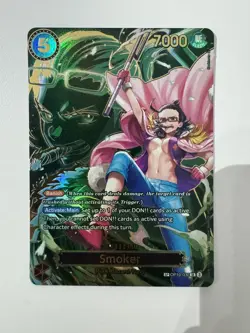 Smoker - OP10-030 (SP) - Carrying On His Will (OP13) One Piece Card Game - Image 1