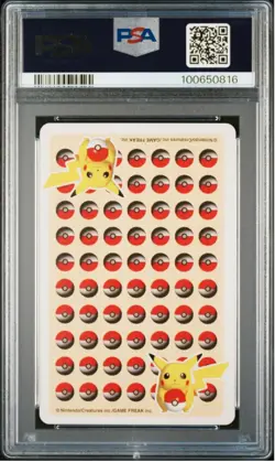 1998 Pokemon Stadium Yellow Version Playing Cards Jigglypuff PSA 10 - Image 2