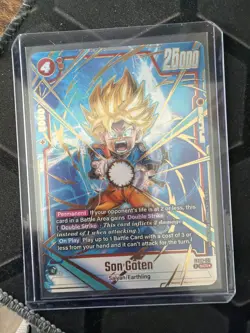 Son Goten FB08-121 SCR Alternate Art Saiyan's Pride Dragon Ball English Card - Image 1