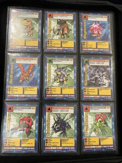 106 Vintage Digimon Cards From ST/BO Sets With 1st Editions, Holos, and Megas - Image 2
