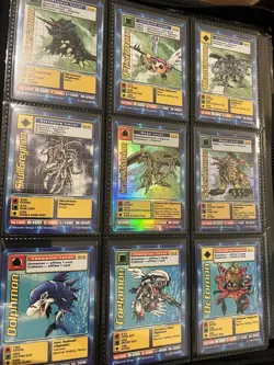 106 Vintage Digimon Cards From ST/BO Sets With 1st Editions, Holos, and Megas - Image 5