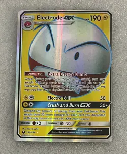 Electrode GX 155/168 Celestial Storm (2018) NM Full Art Pokemon Card - Image 1