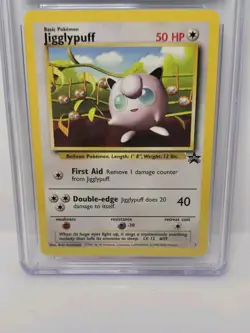 CGC 7.5 2000 Black Star Promo Jigglypuff 7 Non-HOLO Pokemon Card - Image 2