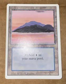 Mtg Revised Island (C) - SET OF 10 NEAR MINT CARDS - Image 2