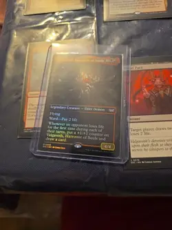 MTG Commanderdeck Precon Valgavoth, Harrower Of Souls Used With Sleeves &... - Image 1