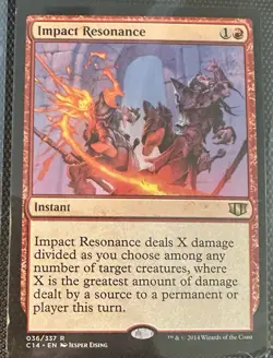 Impact Resonance Commander 2014 Regular Mtg Magic The Gathering - Image 1