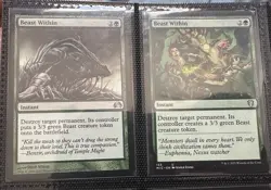 Beast Within Planechase And Commander Deck (2) Mtg Magic The Gathering - Image 1