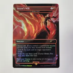 Jeska's Will Storm's Will Secret Lair: Marvel's Storm Rainbow Foil SLD MTG - Image 1