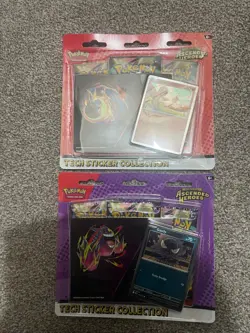 Pokemon TCG: Ascended Heroes Tech Sticker Collection Gastly & Charmander - Image 1