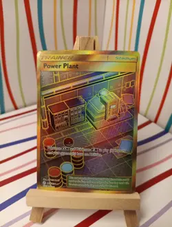 Power Plant - 269/236 Cosmic Eclipse Pokemon TCG - GOLD SECRET RARE - NM - Image 1