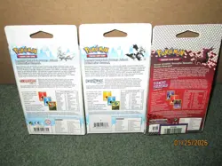 Pokemon Black & White Toxic Tricks, Ice Shock, Cold Fire theme decks Sealed NIB - Image 2