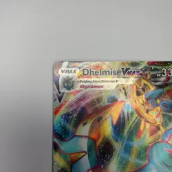 Pokemon TCG 2021 Dhelmise VMAX 010/072 Ultra Rare Shining Fates NM - Image 3