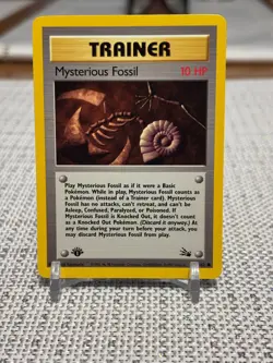 1999 Pokemon #62/62 Mysterious Fossil (Fossil Set) Non Holo - 1st Edition - NM - Image 1