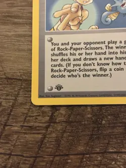 Pokemon TCG Misty's Duel Gym Heroes 123/132 1st Edition Trainer Common Regular . - Image 2
