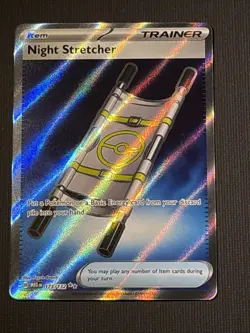 Night Stretcher 173/132 Me01: Mega Evolution Holo Pokemon TCG NM - Image 1