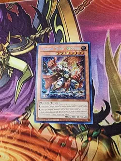 Therion "King" Regulus Secret Rare DIFO-EN007 1st Edition NM Yugioh - Image 1