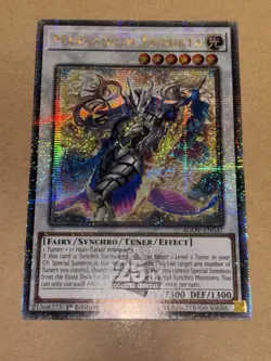 Mannadium Trisukta AGOV-EN037 Quarter Century Secret Rare YuGiOh! NM - Image 1