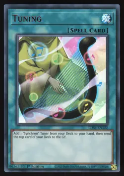 Tuning - LDS3-EN122 - RED Ultra Rare - 1st Edition Yugioh - Image 1