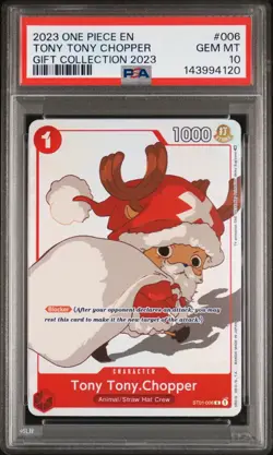 2023 ONE PIECE GIFT COLLECTION 2023 #006 TONY TONY CHOPPER PSA 10 - Image 1