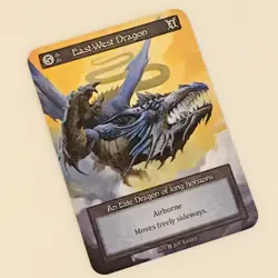ALPHA / KICKSTARTER ELITE EAST-WEST DRAGON SORCERY CONTESTED REALM CARD - Image 2
