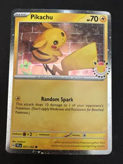 Pokemon TCG: Pikachu 51 Pokemon Day 2026 Collection Card NM - Image 1