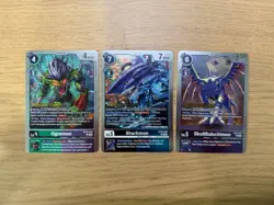 [PR] BT24 Titan TS Ogremon, Sharkmon and SkullBaluchimon - Digimon TCG Card Game - Image 1