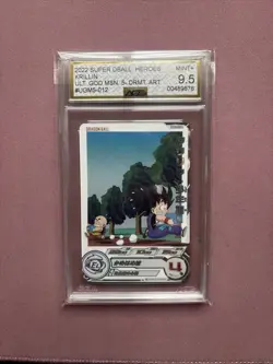 Super Dragon Ball Heroes card Krillin Parallel UGM5-012DA Japanese BANDAI - Image 1