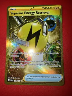 Superior Energy Retrieval 277/193 Sv02 Paldea Evolved Holo Hyper Rare Card - Image 1