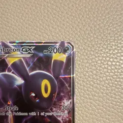 Pokemon Umbreon GX Ultra Rare Holo SM Base Set Card 80/149 English - Image 3