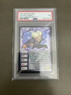 Dragonball Z Ani Mayhem Card Lot 1997 - 5 PSA SLABS + 1 promo + 1 Holo Foil - Image 4