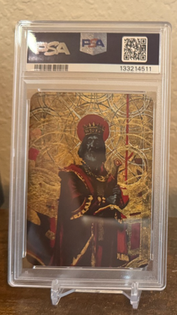 Sorcery Contested Realm - Arthurian Legends - King Arthur Foil Dust Promo PSA 9 - Image 2